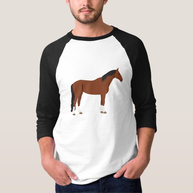 Horse Design T-Shirt (Front)