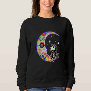 Horse Dia De Los Muertos Skeleton Sugar Skull Sweatshirt
