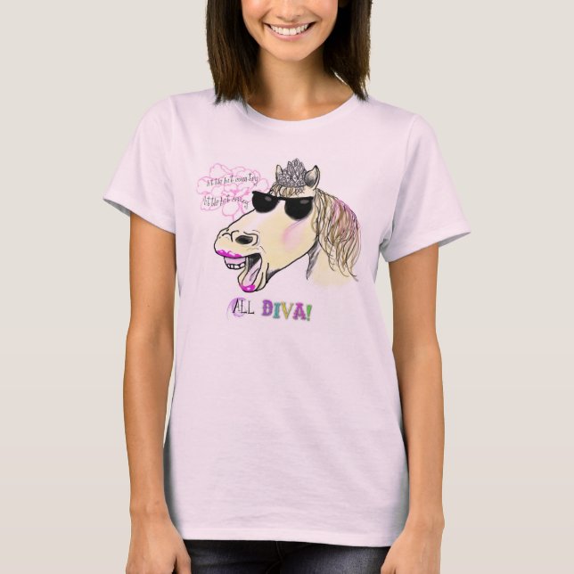 Horse Diva T-Shirt (Front)