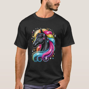 Horse Drag Queen Art Drag Queen Pride Drag Queen P T-Shirt