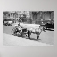 Horse Drawn Buggy: early 1900s