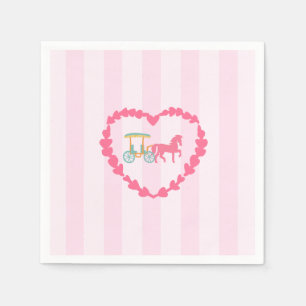 Horse Drawn Carriage Napkin