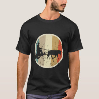 Horse Drawn Carriage Vehicle Cart Driver Coachman T-Shirt
