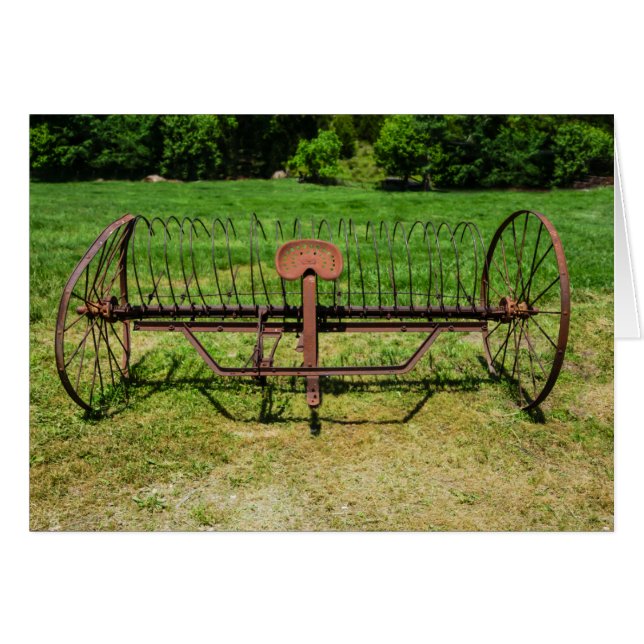 Horse Drawn Hay Rake (Front Horizontal)