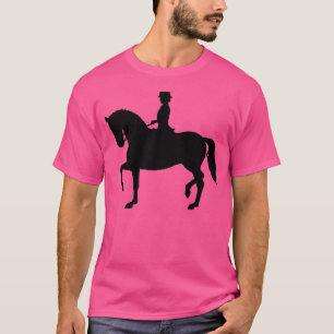 Horse Dressage Equestrian Riding Competition Icon T-Shirt