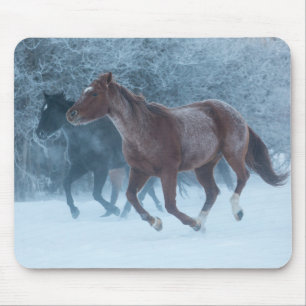 Horse Drive Mouse Pad