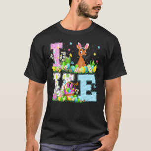 Horse Easter Egg Hunt Love Horse Easter Sunday T-Shirt