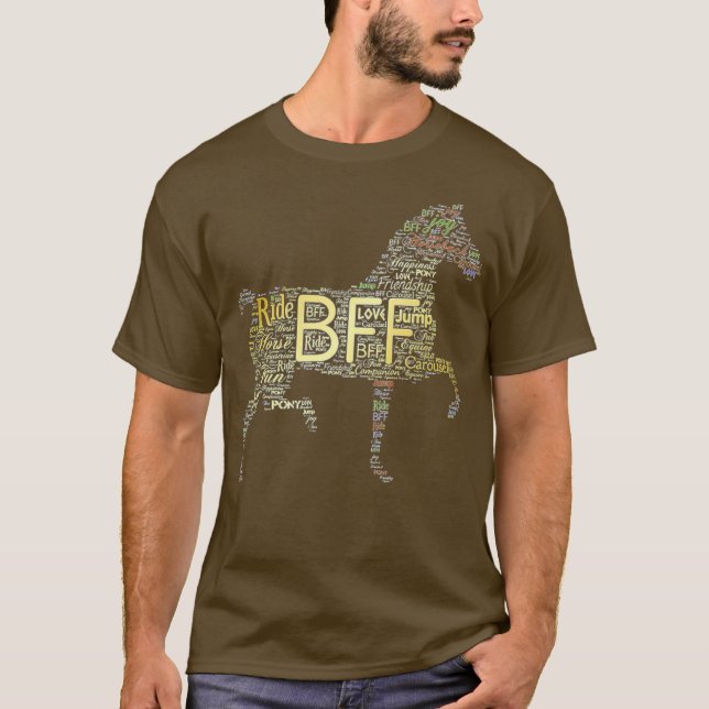 Horse Equestrian 0614 T-Shirt (Front)