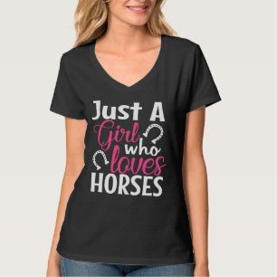 Horse Equestrian Cowgirl Country Western Horseback T-Shirt