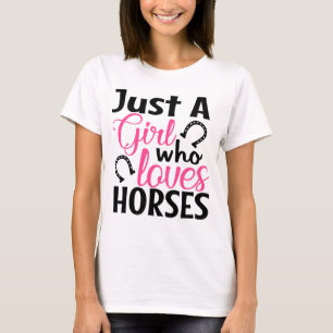Horse Equestrian Cowgirl Country Western Horseback T-Shirt