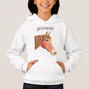Horse Equestrian Farm Girl Cowgirl Cute Pony
