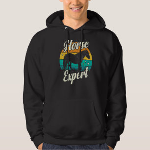 Horse Expert Riding Rider Equestrian Hoodie