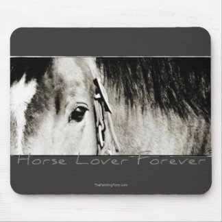 Horse Eye Photograph Mouse Pad