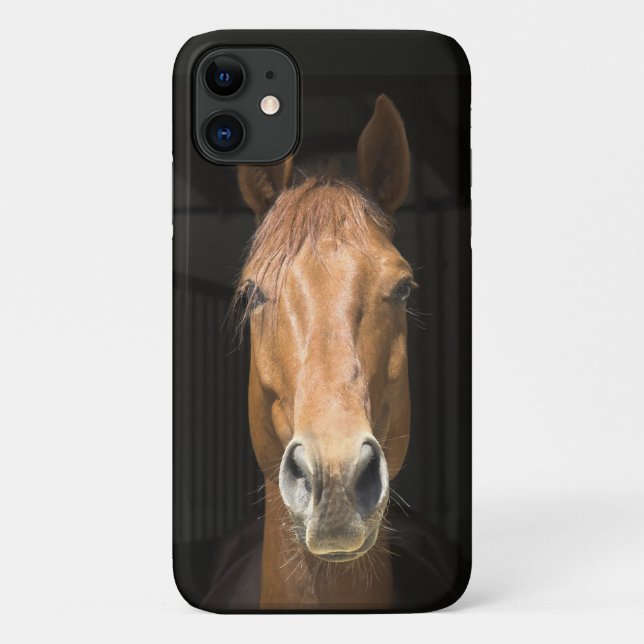 Horse Face Photo Image Case-Mate iPhone Case (Back)