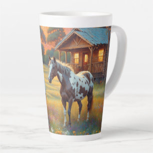 Horse Farm Latte Mug