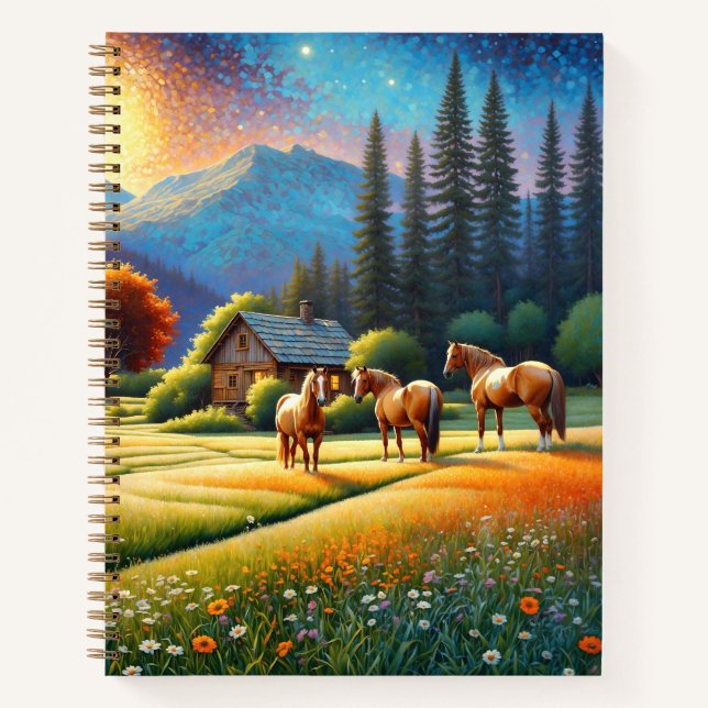 Horse Farm Notebook (Front)