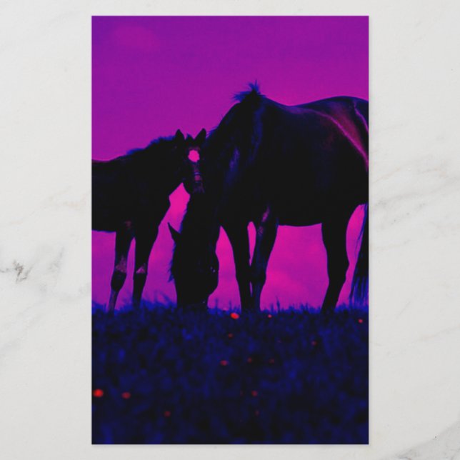 Horse & Filly (Front)