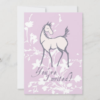 Horse Foal Baby Shower Invitation