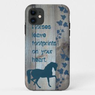 Horse Footprints iPhone 11 Case