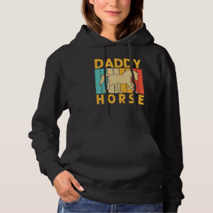 Horse For Dad Grandpa Horse  Horse Racing Hoodie