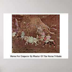Horse For Emperor By Master Of The Horse Tribute Poster
