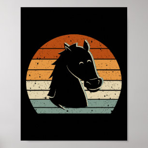 Horse Gifts For Women Men Cowgirl Horse Lover Prin Poster