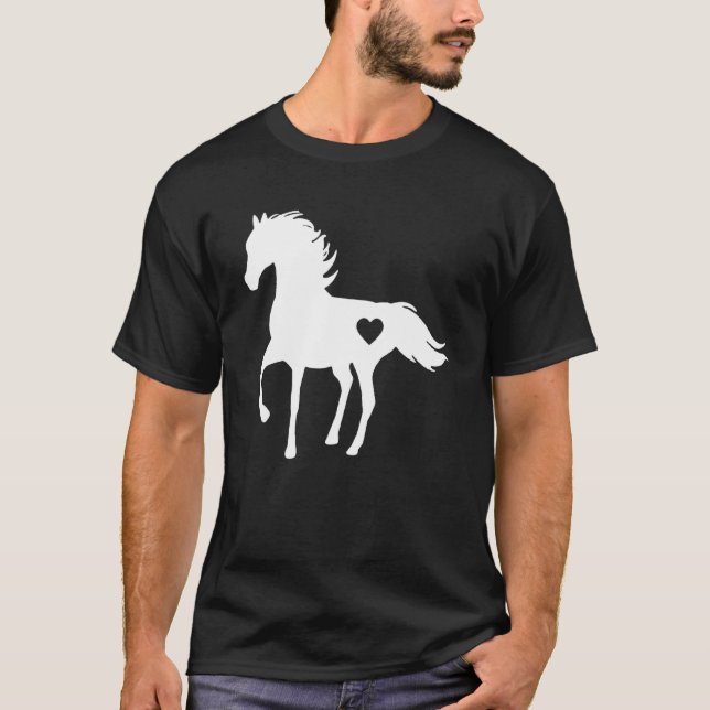 Horse Gifts For Women Teen Girls Equestrian Horses T-Shirt (Front)
