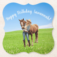 Horse Girl Birthday Celebration Special Message 