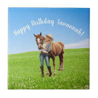Horse Girl Birthday Celebration Special Message