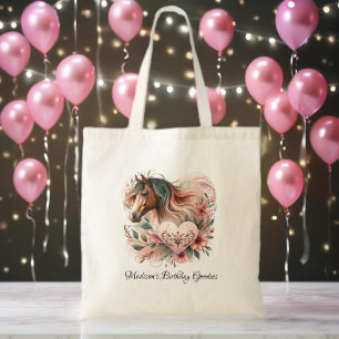 Horse Girl Birthday  Tote Bag