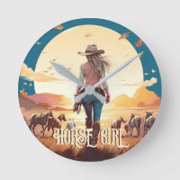 Horse girl Cowgirl horse lover desert sunset