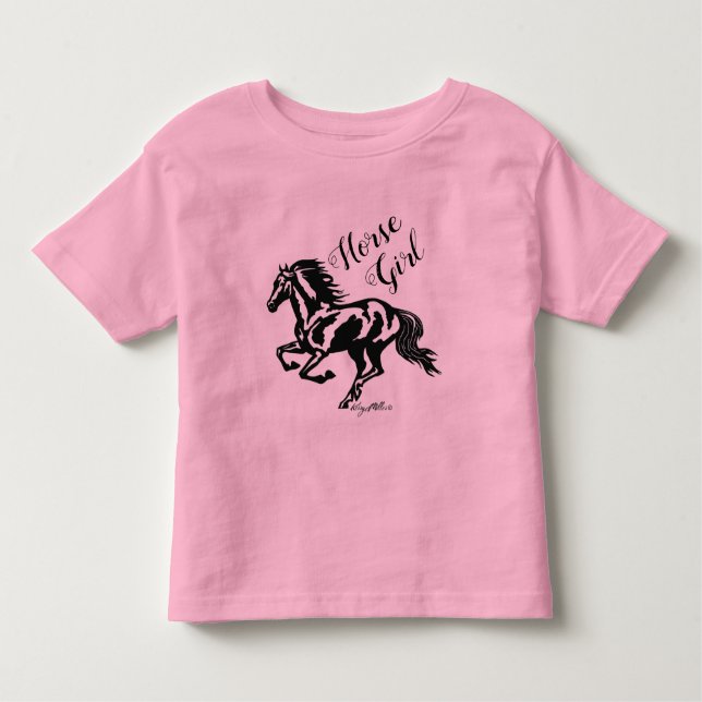Horse Girl, Horse T-Shirt (Front)