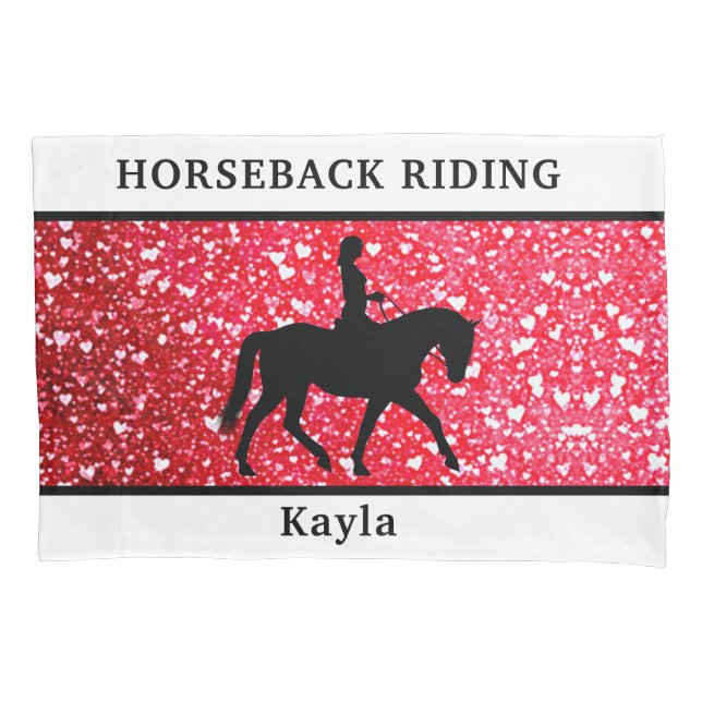 Horse Girl Pillowcase (Front)