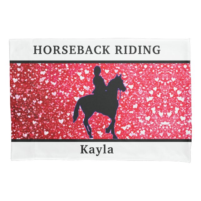 Horse Girl Pillowcase (Front)