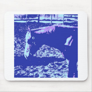 Horse Grazing Pop Art Mouse Pad