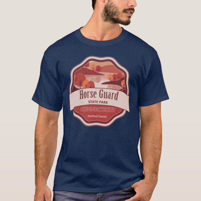 Horse Guard State Park Hartford County Connecticut T-Shirt (Front)
