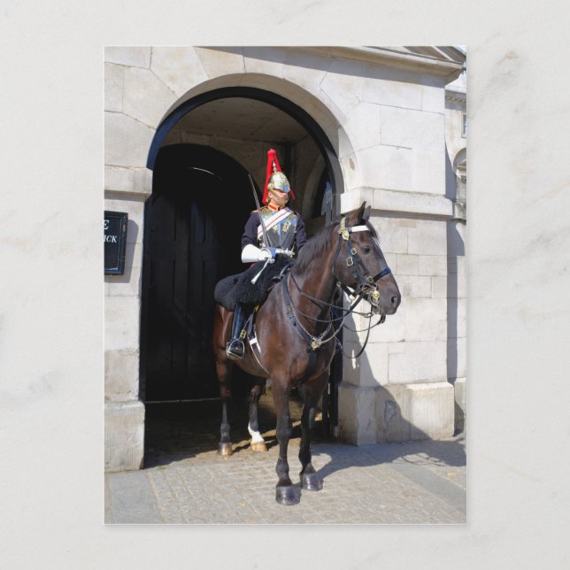 Horse guards, London UK Postcard (Front)