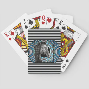 Horse Hand Drawn Art Playing Cards