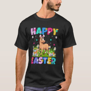 Horse Happy Easter Egg Hunt Bunny Ear Horse Easter T-Shirt