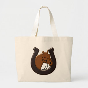 Horse Head Tote Bag