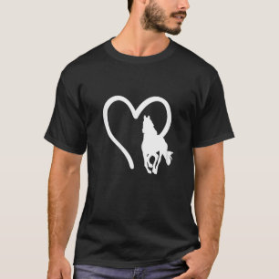 Horse  Heart Equestrian T-Shirt