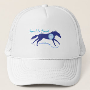 Horse Heart to Heart Healing Vibes  Trucker Hat