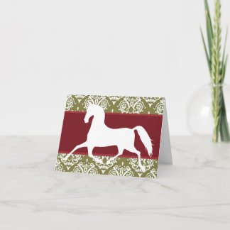 Horse Holiday Christmas Card