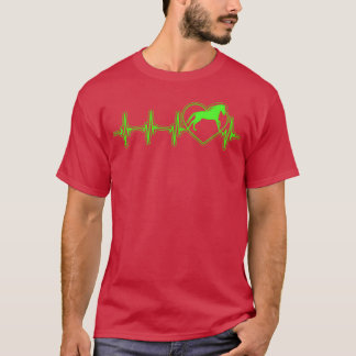 Horse Horse Horses Heartbeat retro T-Shirt