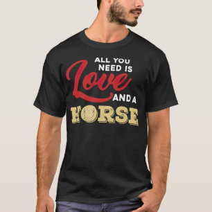 Horse Horse Lover Gift sports country T-Shirt