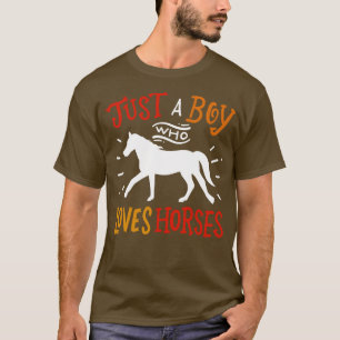 Horse Horseback Horse Riding Horse Lover T-Shirt