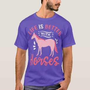 Horse Horseback Horse Riding Horse Racing T-Shirt
