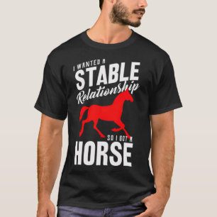 Horse Horses Funny Gift Riding Gift bibi & tina tv T-Shirt