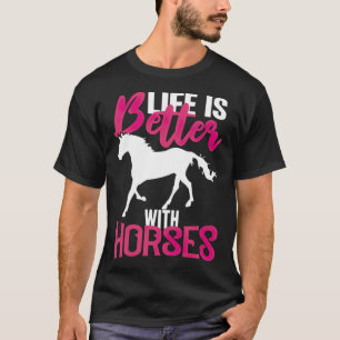 Horse horses saying riding, horse shirt gift child