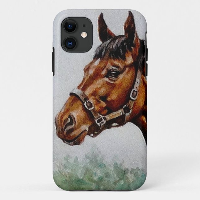 Horse image for iPhone 5 case (Back)